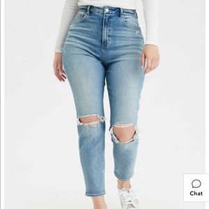 American Eagle Curvy Stretch Mom Jean